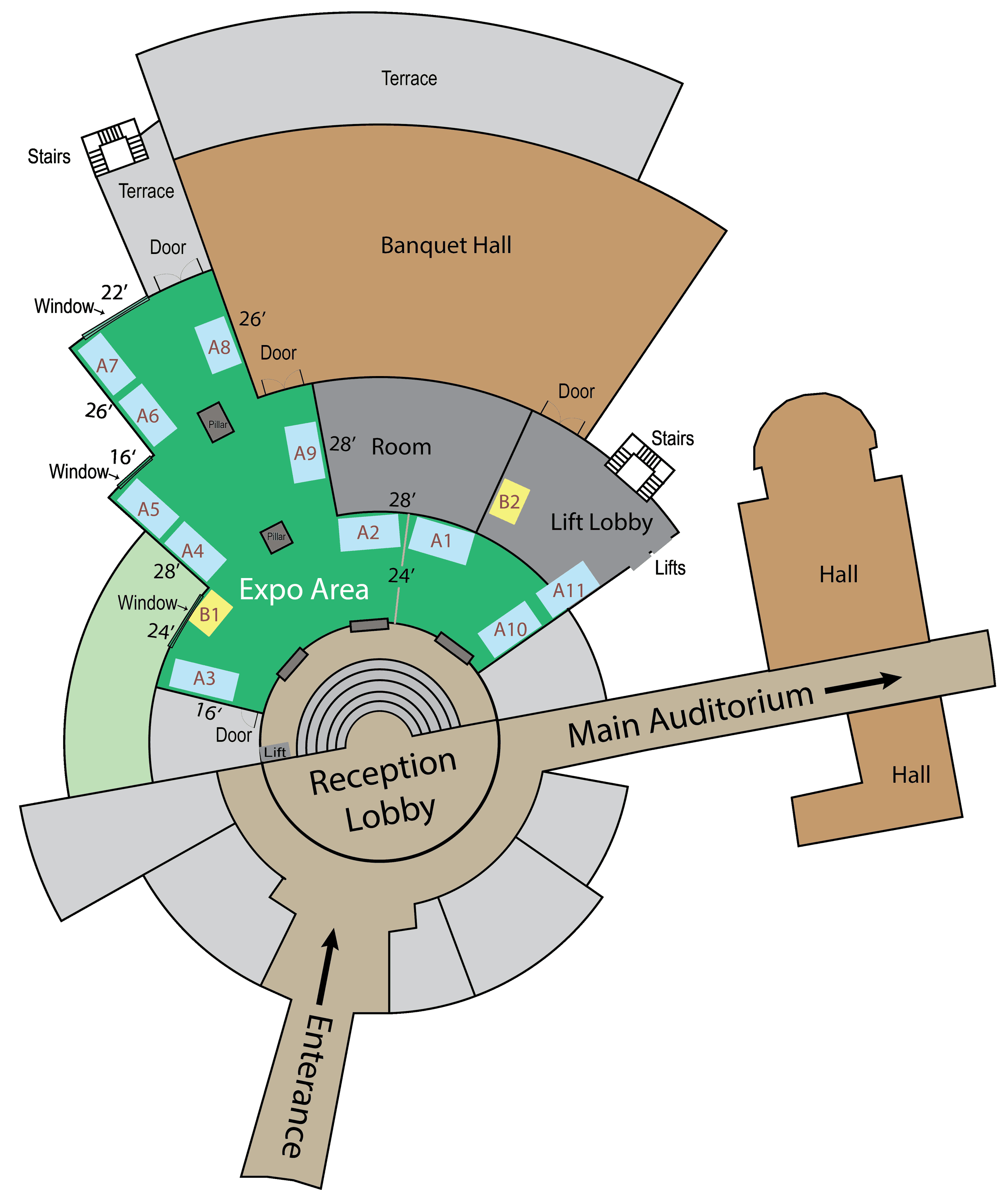 Expo booths